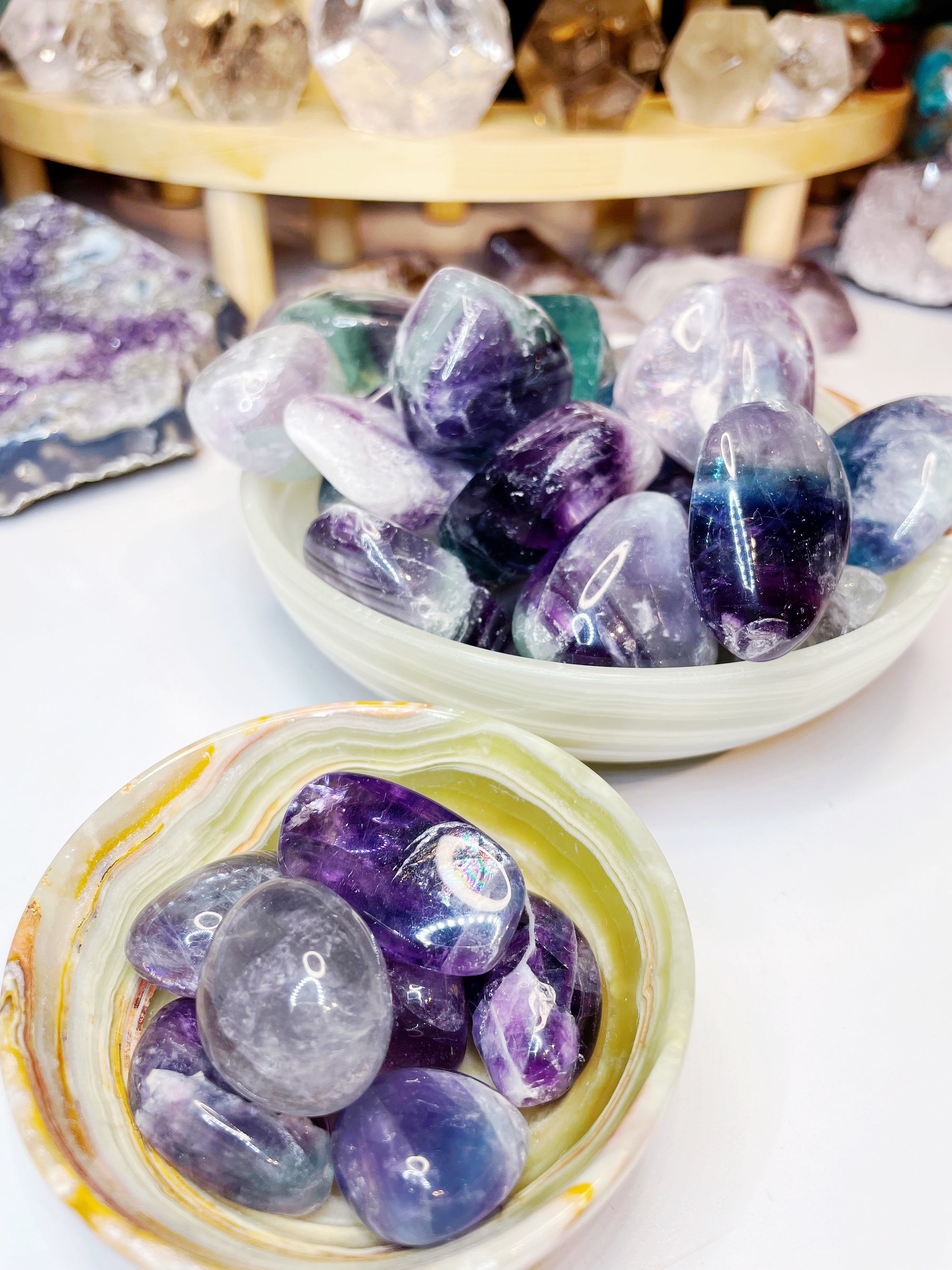 Fluorite Tumbled Stones