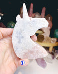 Pink Amethyst Unicorn