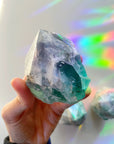 Fluorite Semi Polished Point