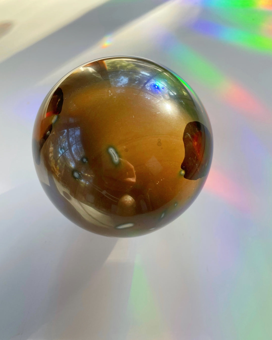 Polychrome Jasper Sphere - Large - Baltic Mermaid