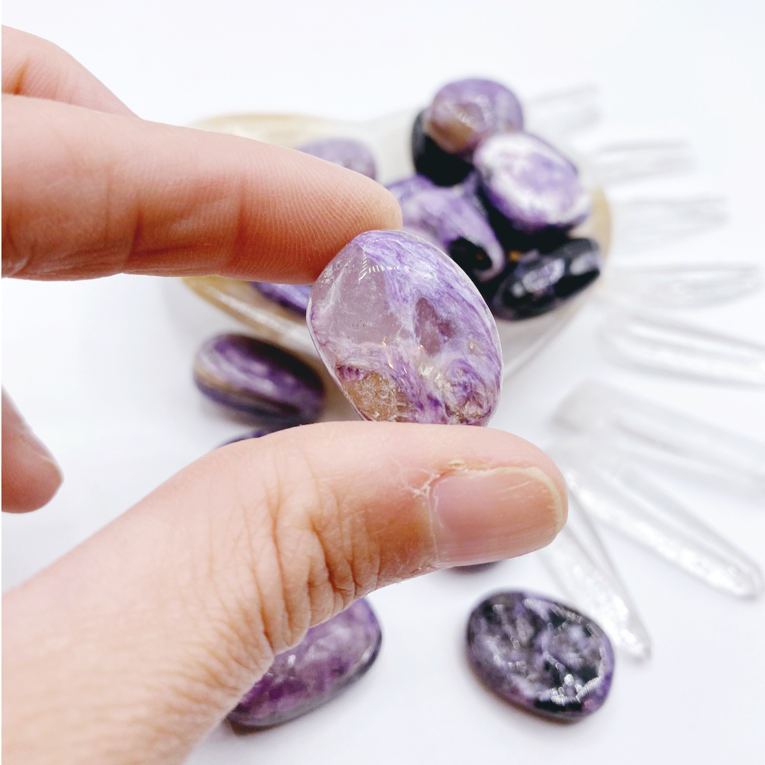 Charoite Tumbled Stones