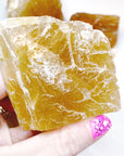 Honey Optical Calcite