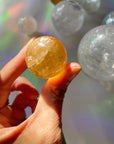 Lil Honey Optic Calcite Spheres - AAA