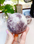 Lepidolite Sphere