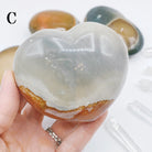 Polychrome Jasper Large Hearts - Baltic Mermaid