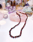 Garnet Candy Necklace