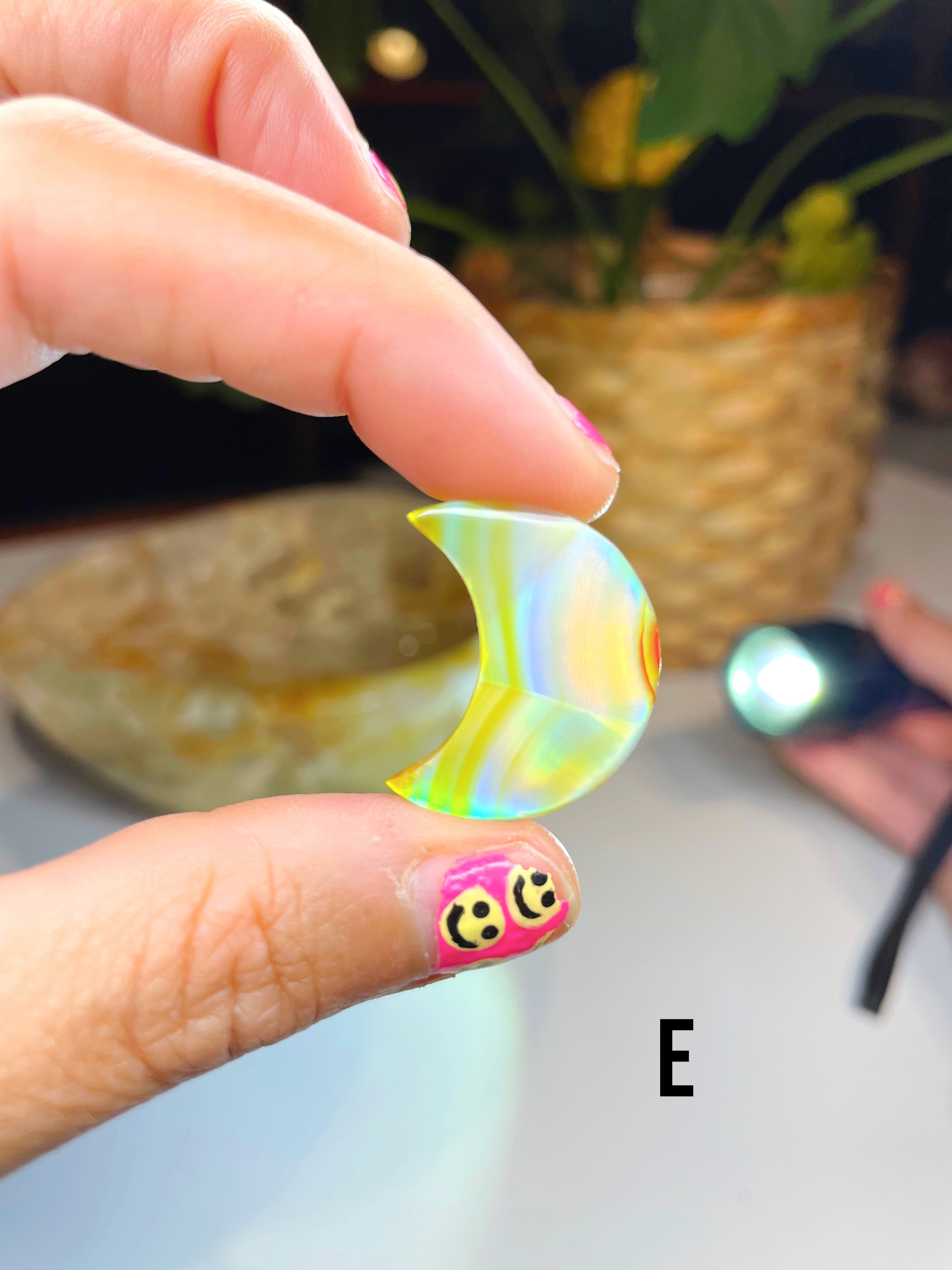 Iris Agate Moons - Baltic Mermaid