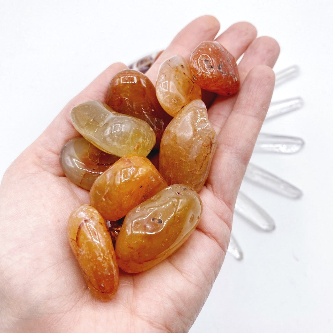 Carnelian Tumbled Stones