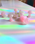 Rose Quartz Mushrooms
