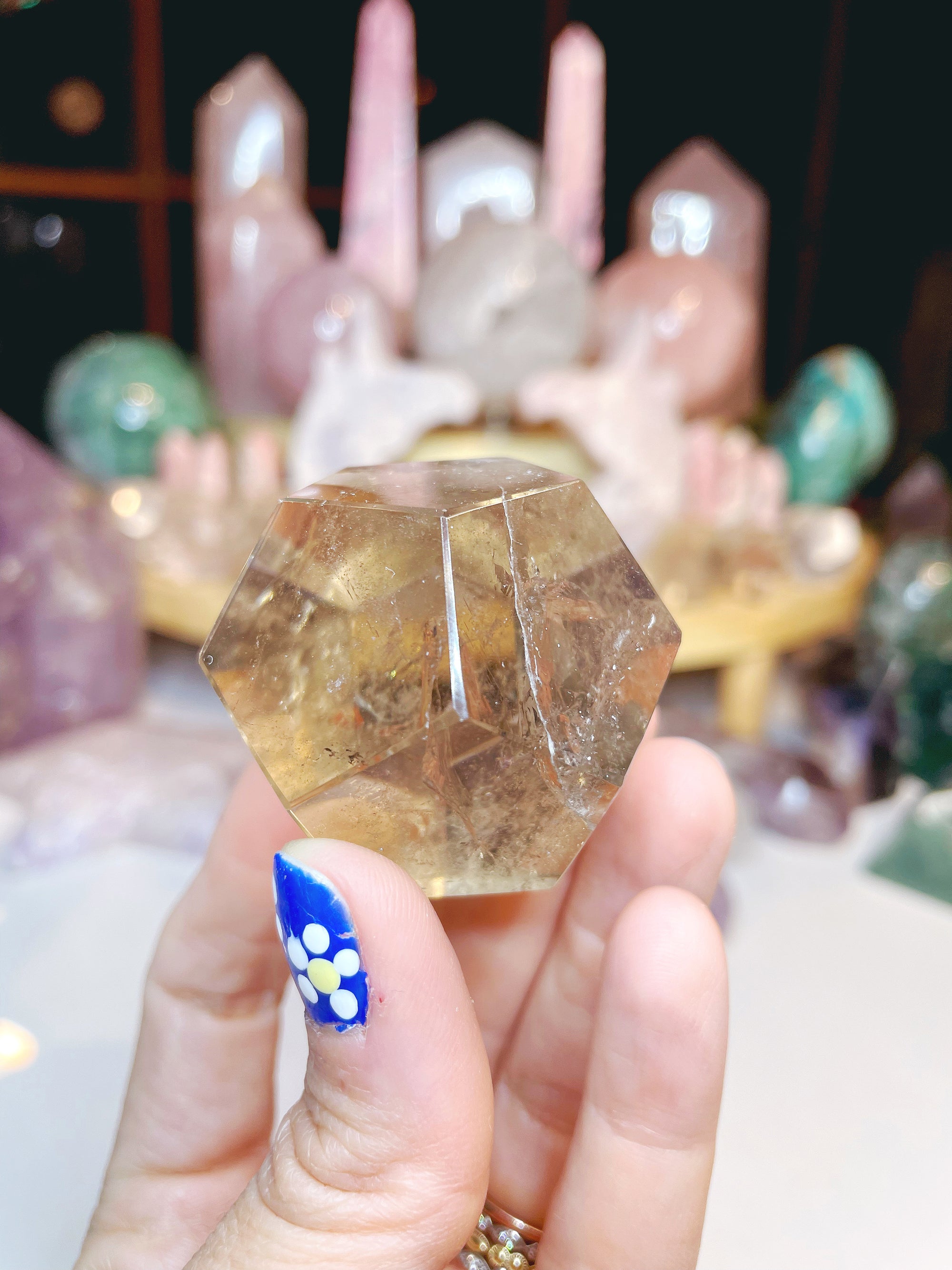 Smoky Quartz Dodecahedron