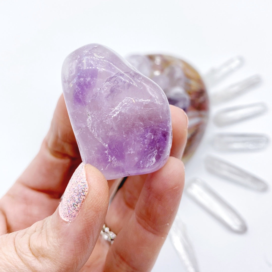 Amethyst Tumbled Stones