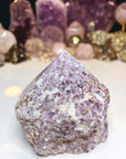 Lepidolite Semi Polished Point