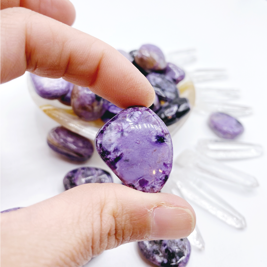 Charoite Tumbled Stones