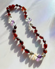 Cali - Unpolished Amber Necklace