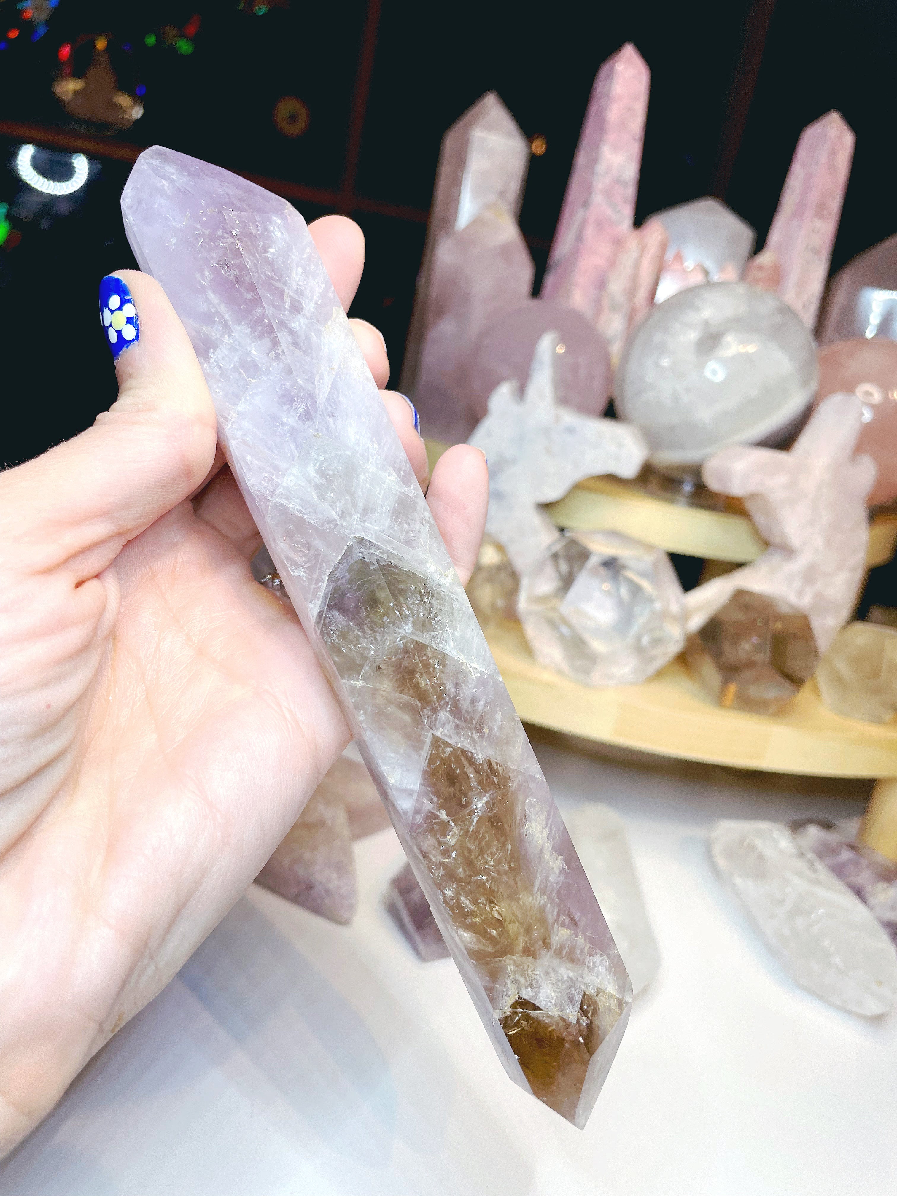 Double Terminated Super Seven Point - Baltic Mermaid