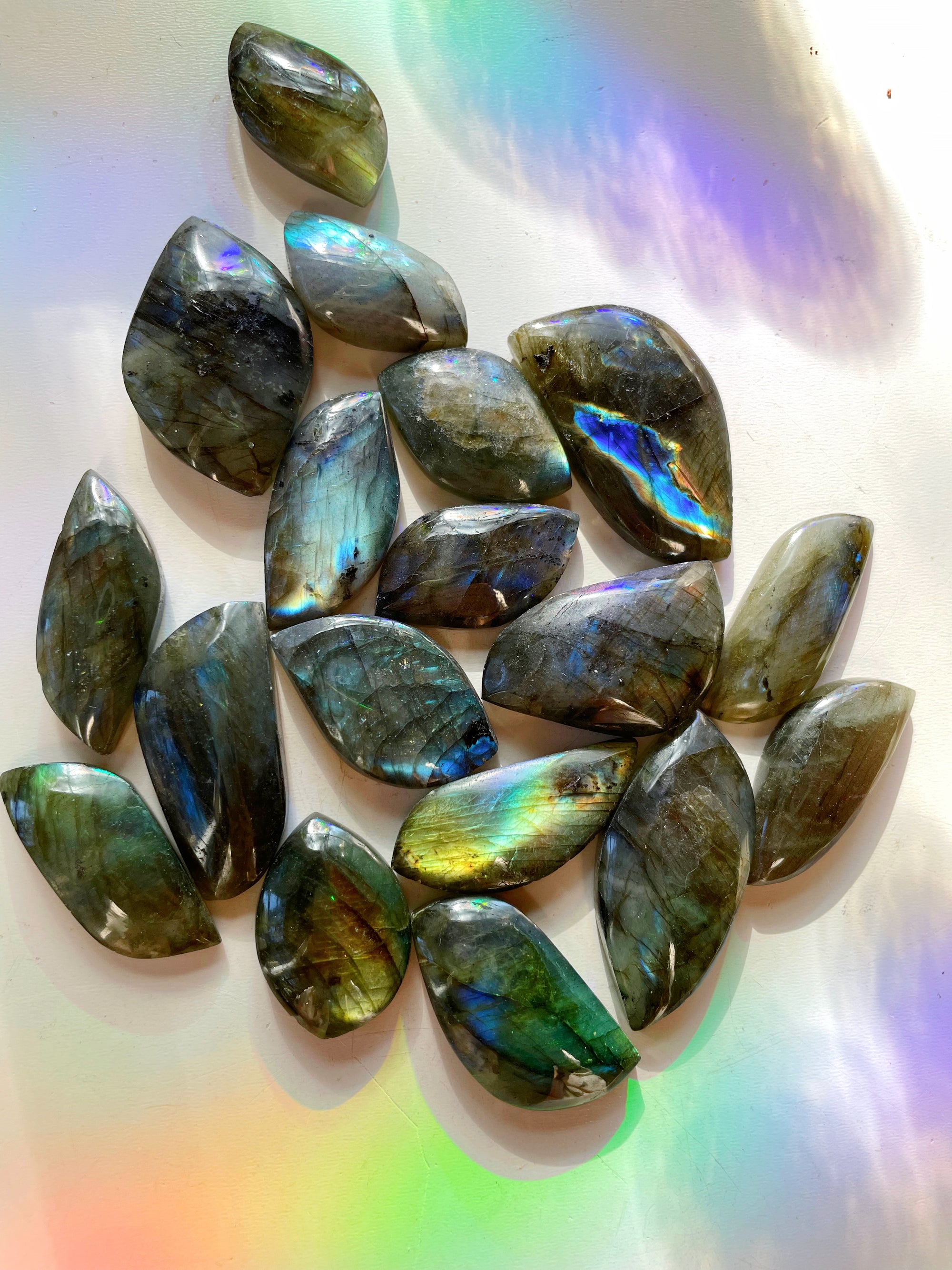 Labradorite “Leafy” Shape