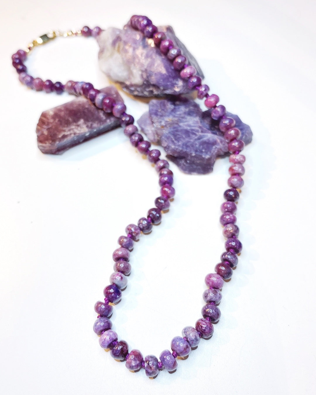 Lepidolite Candy Necklace