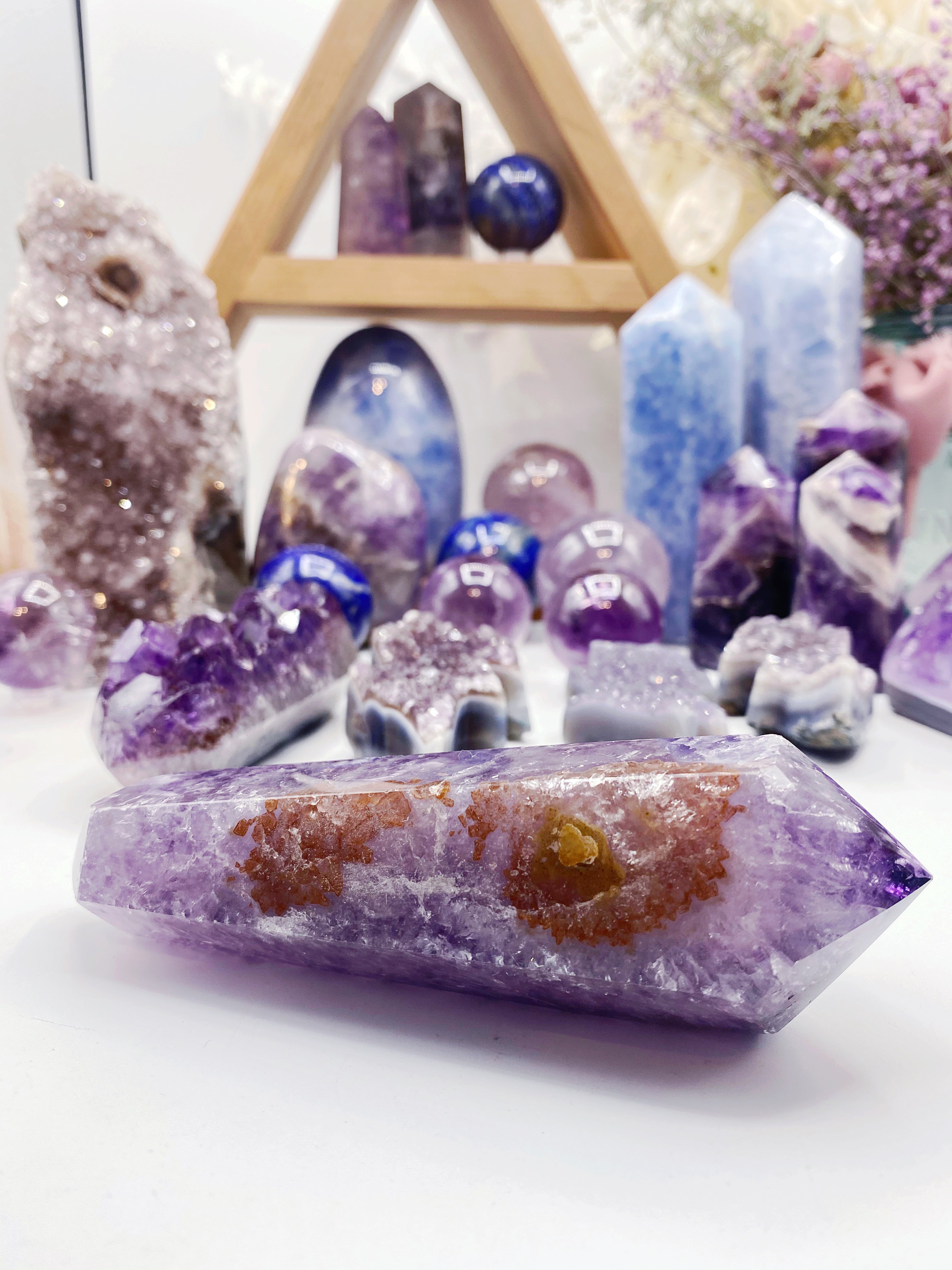 DT Amethyst Cluster Point - Baltic Mermaid