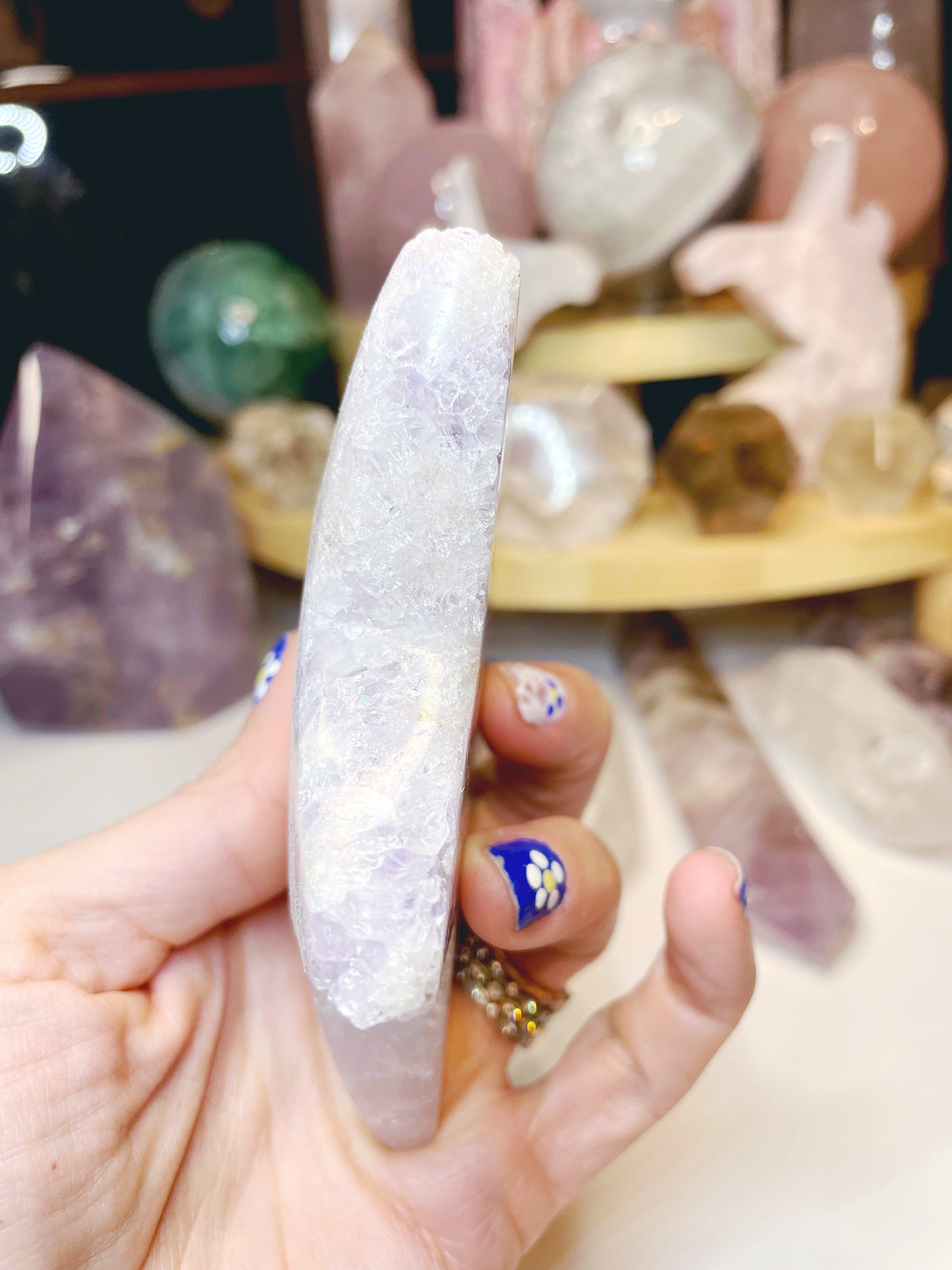 Pink Amethyst Star - Baltic Mermaid