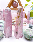 Rhodonite Obelisks