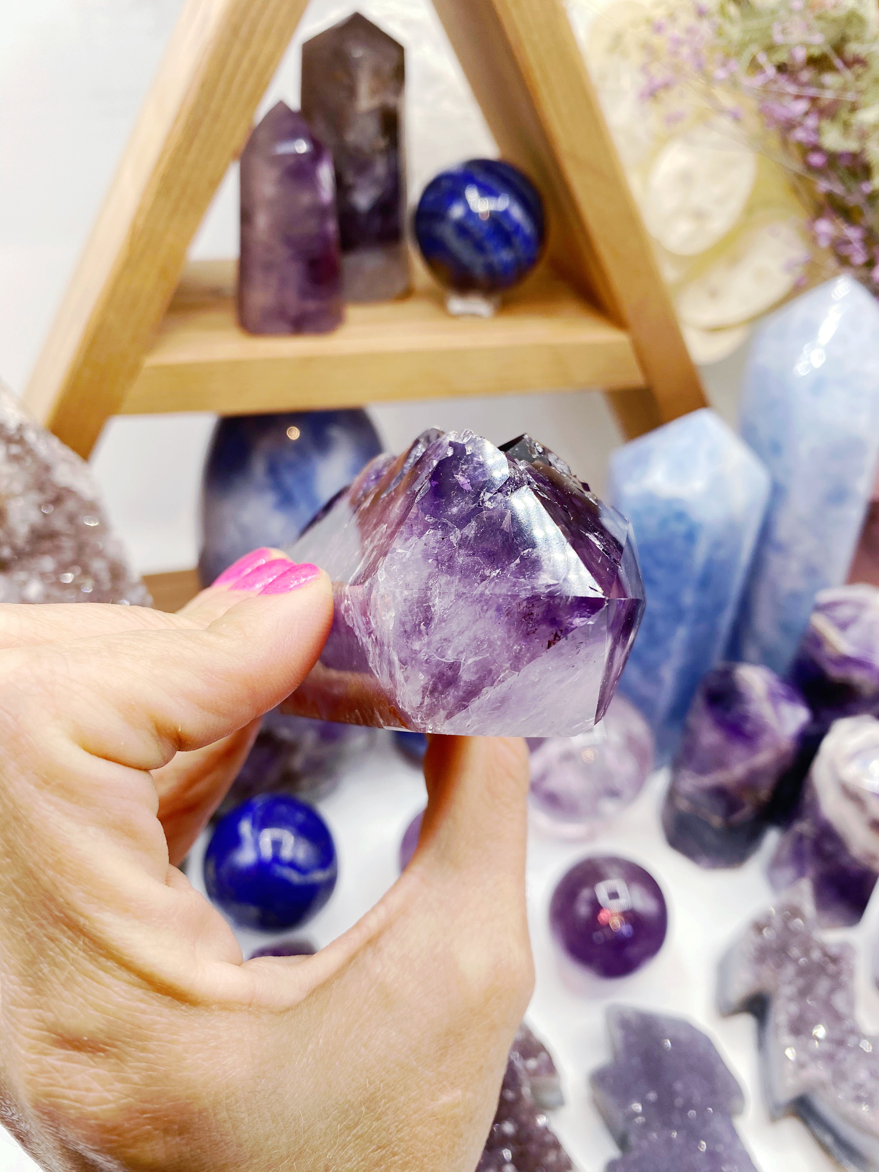 DT Amethyst Cluster Point - Baltic Mermaid