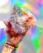 Lepidolite Semi Polished Point - Baltic Mermaid