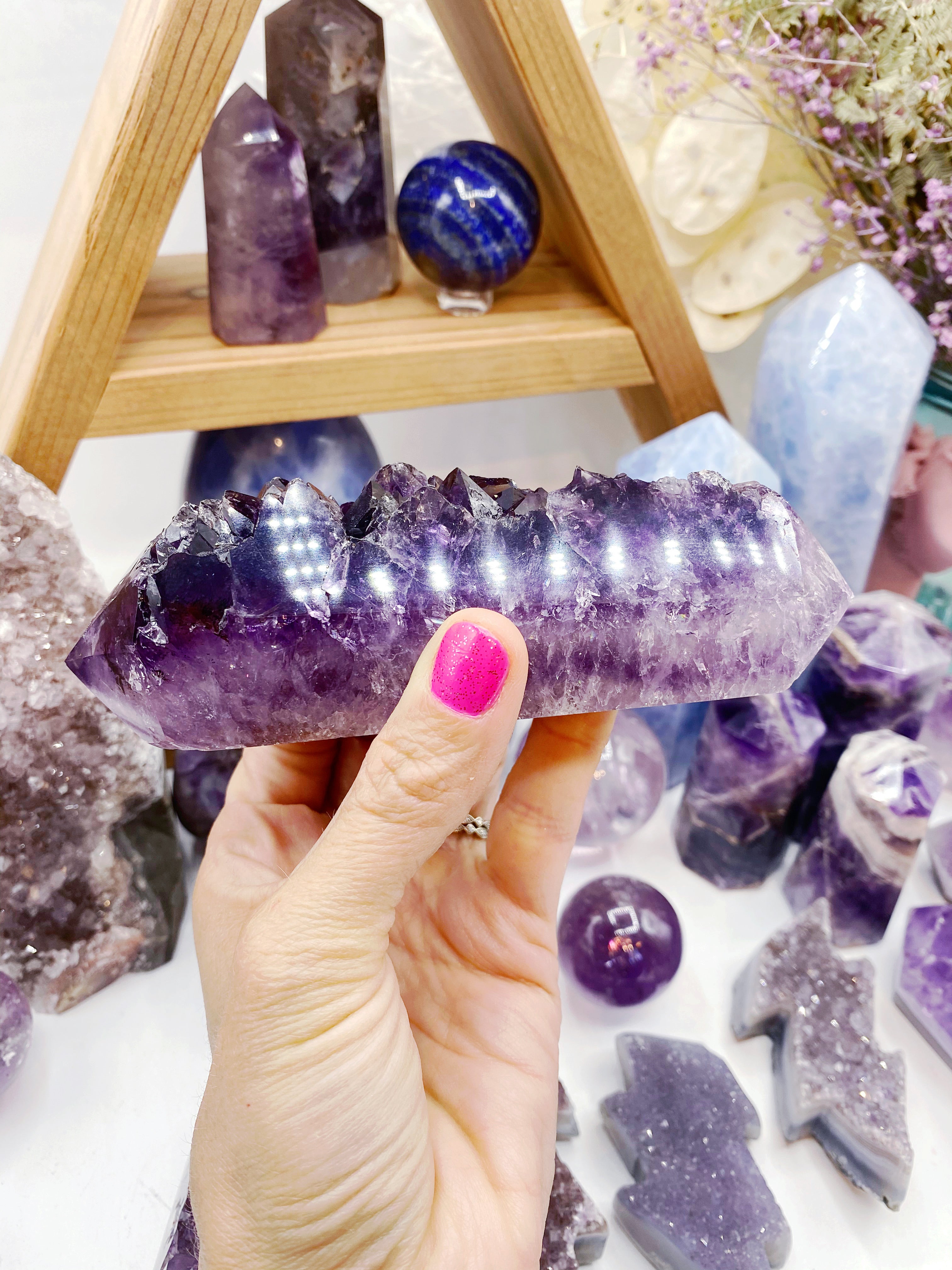 DT Amethyst Cluster Point - Baltic Mermaid