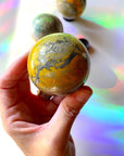 Bumblebee Jasper Sphere