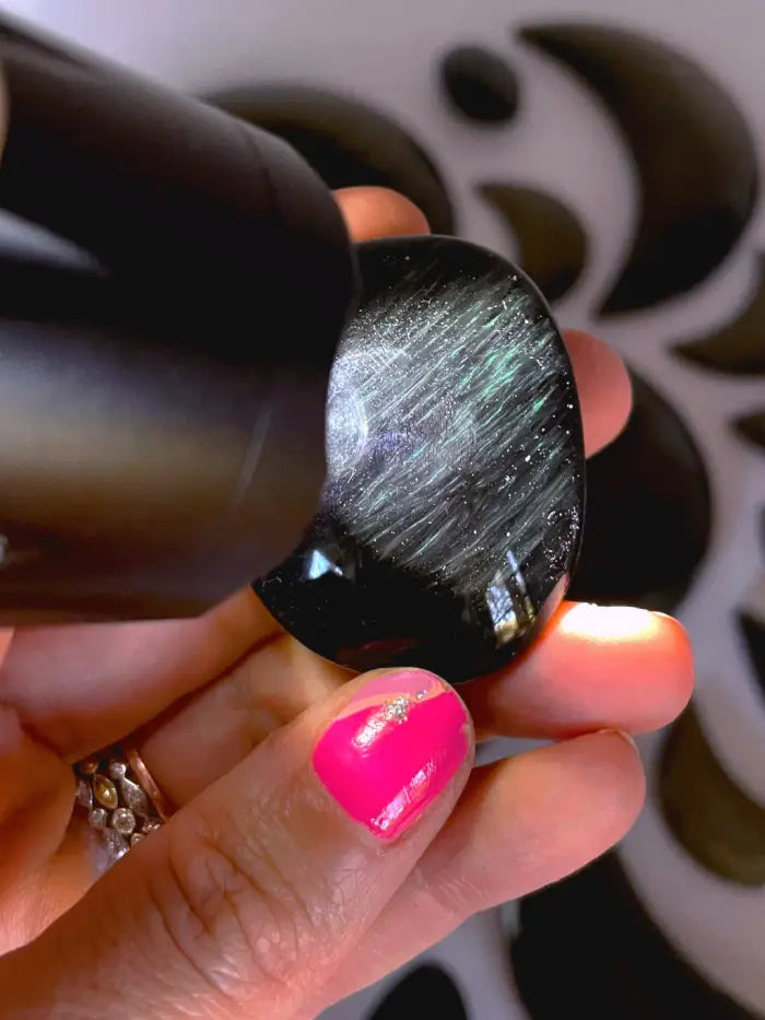 Velvet Obsidian Tumble Stones - Baltic Mermaid