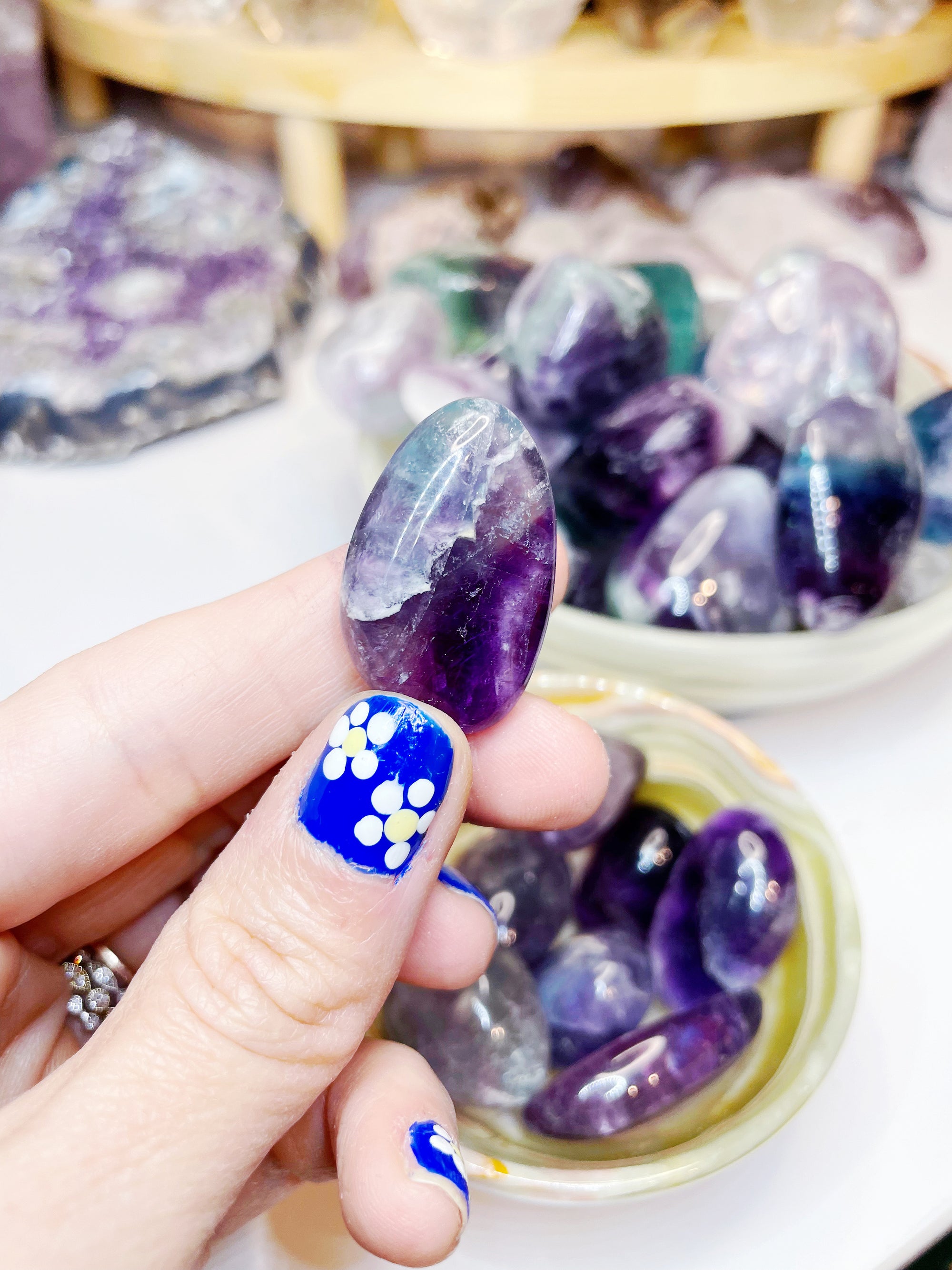 Fluorite Tumbled Stones