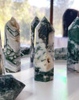 Moss Agate Lil Tower