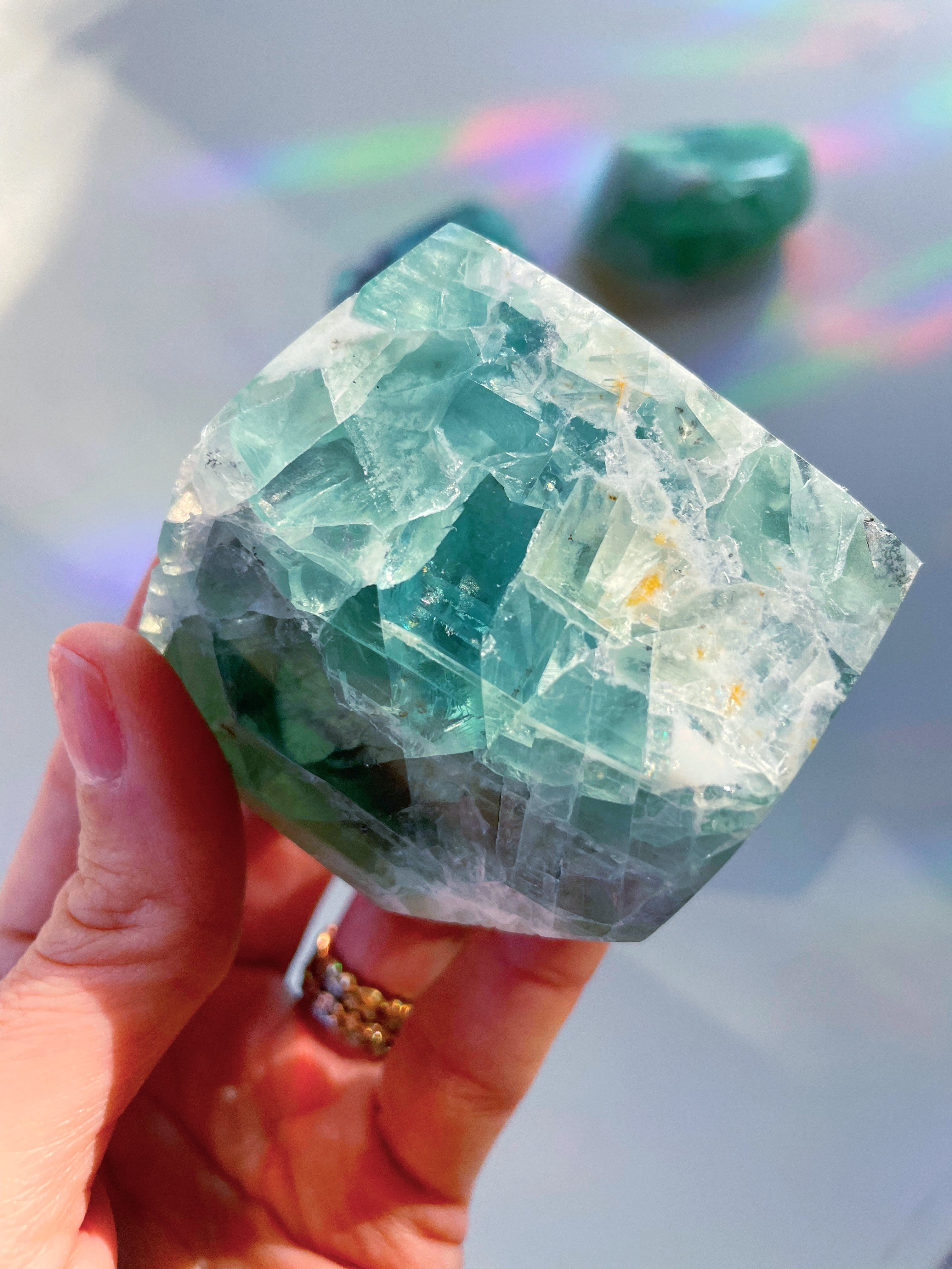 Fluorite Freeform - Baltic Mermaid