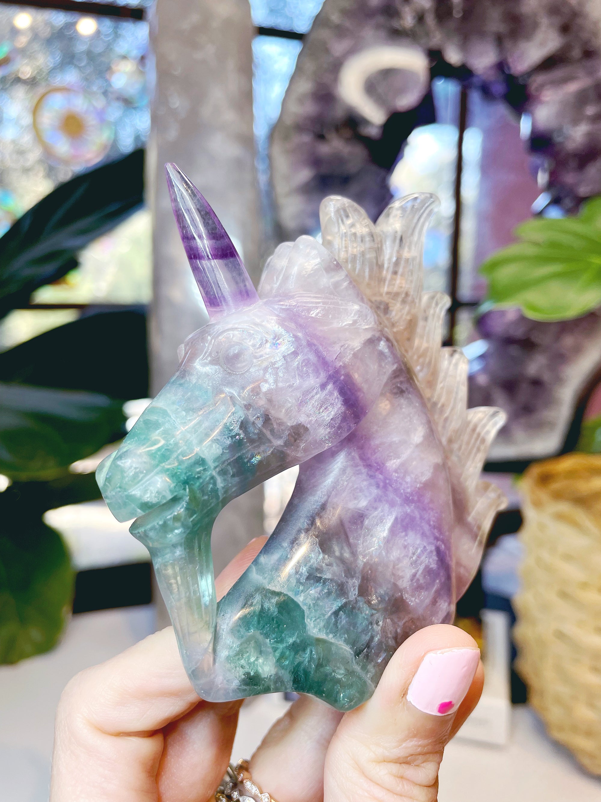 Fluorite Unicorn