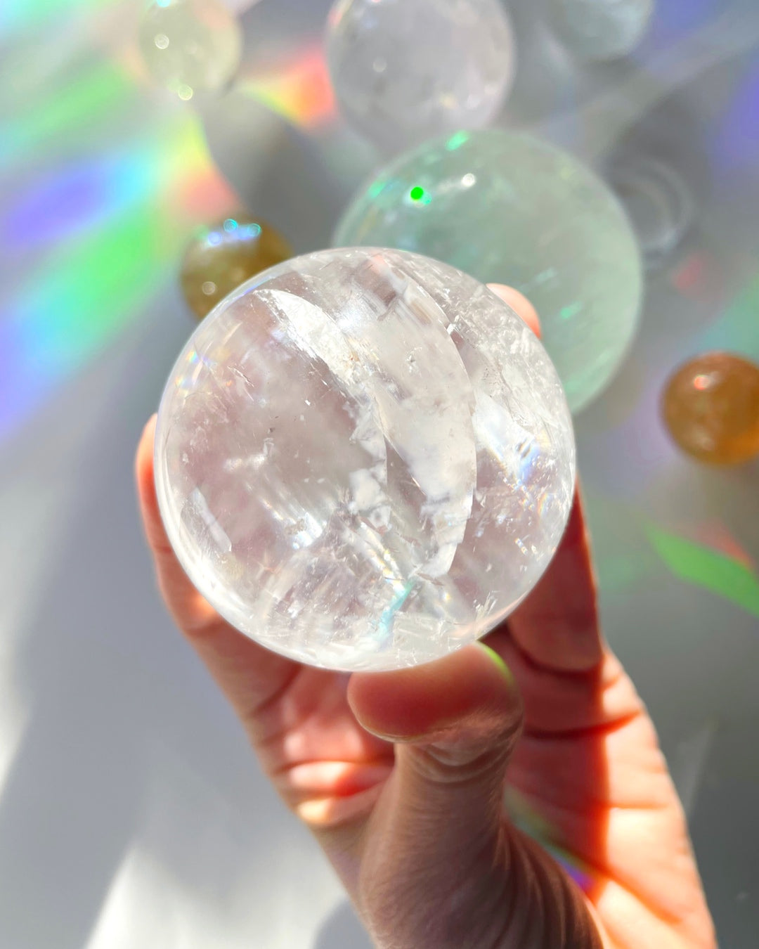 Optic Calcite Sphere AA