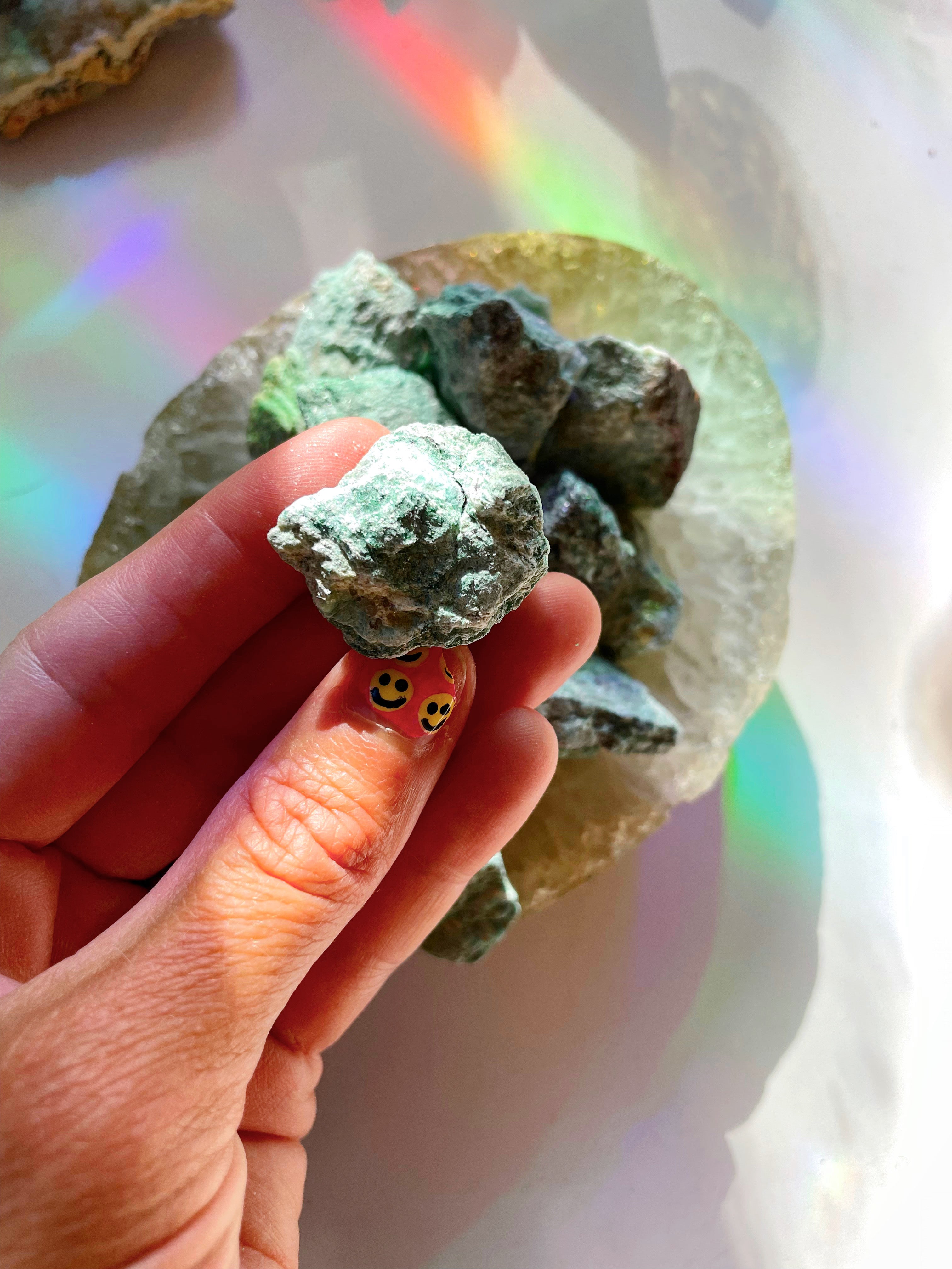 Raw Fuchsite - Mini - Baltic Mermaid