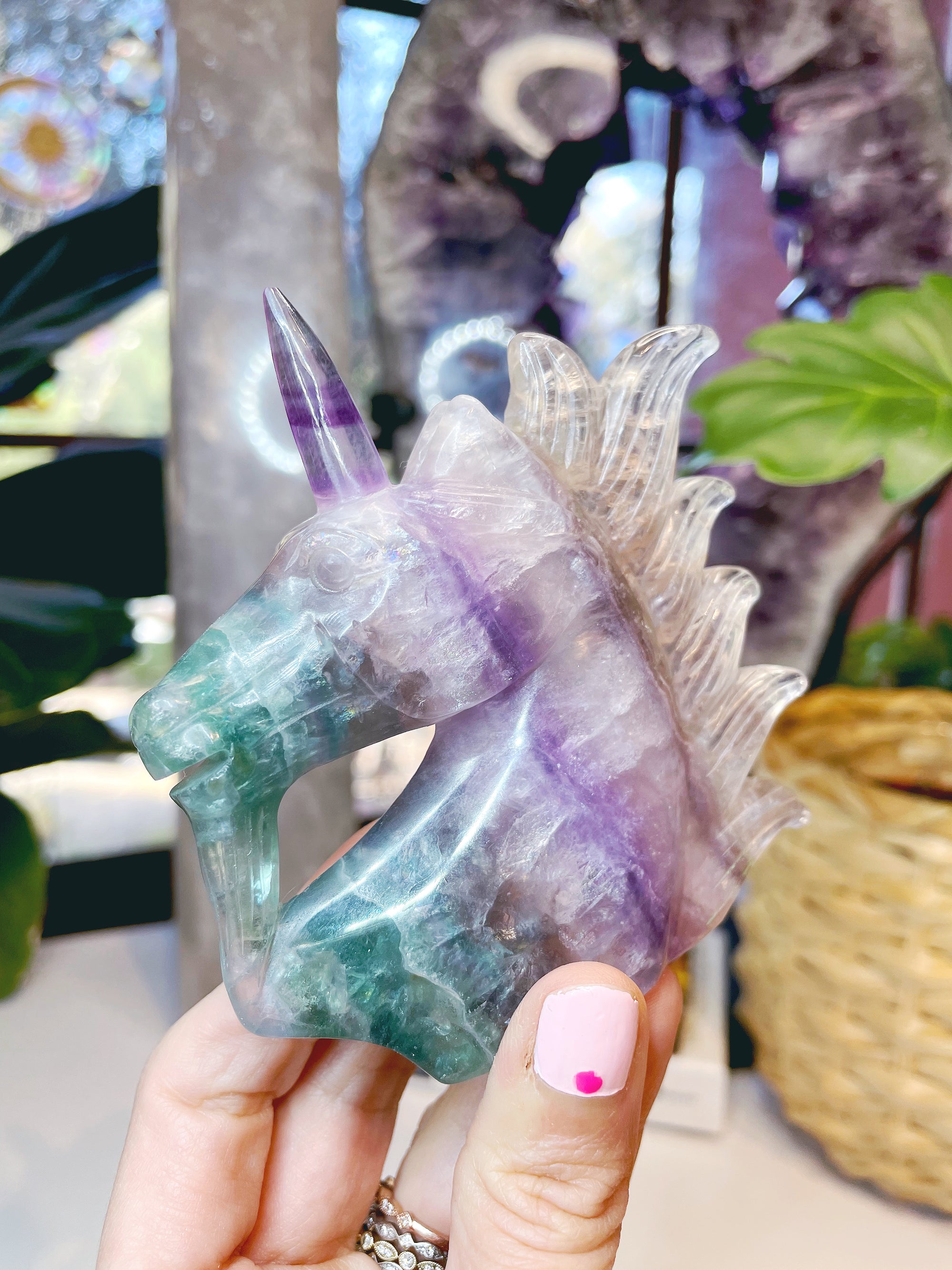 Fluorite Unicorn