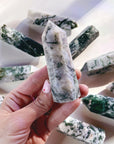 Moss Agate Lil Tower