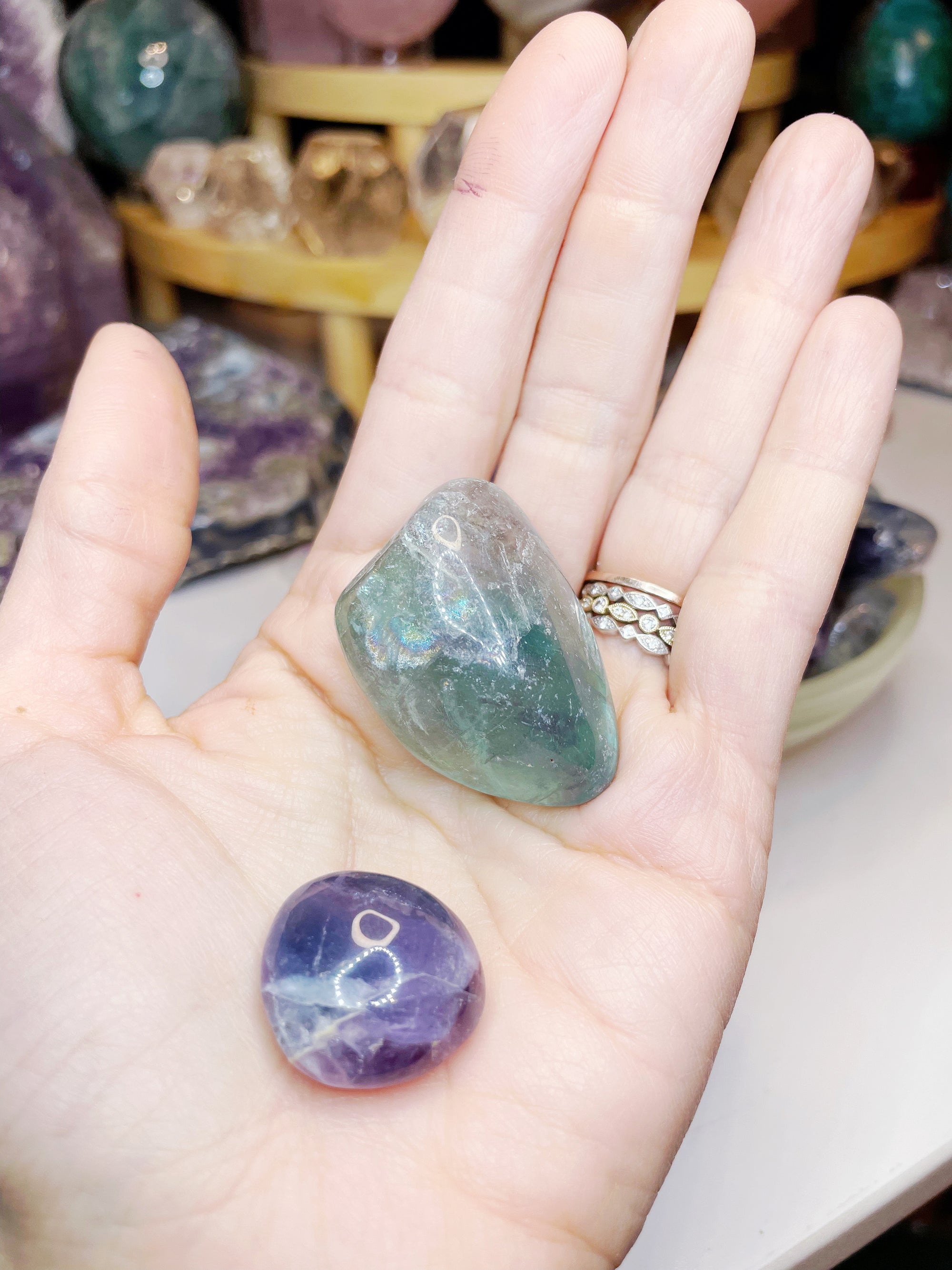 Fluorite Tumbled Stones