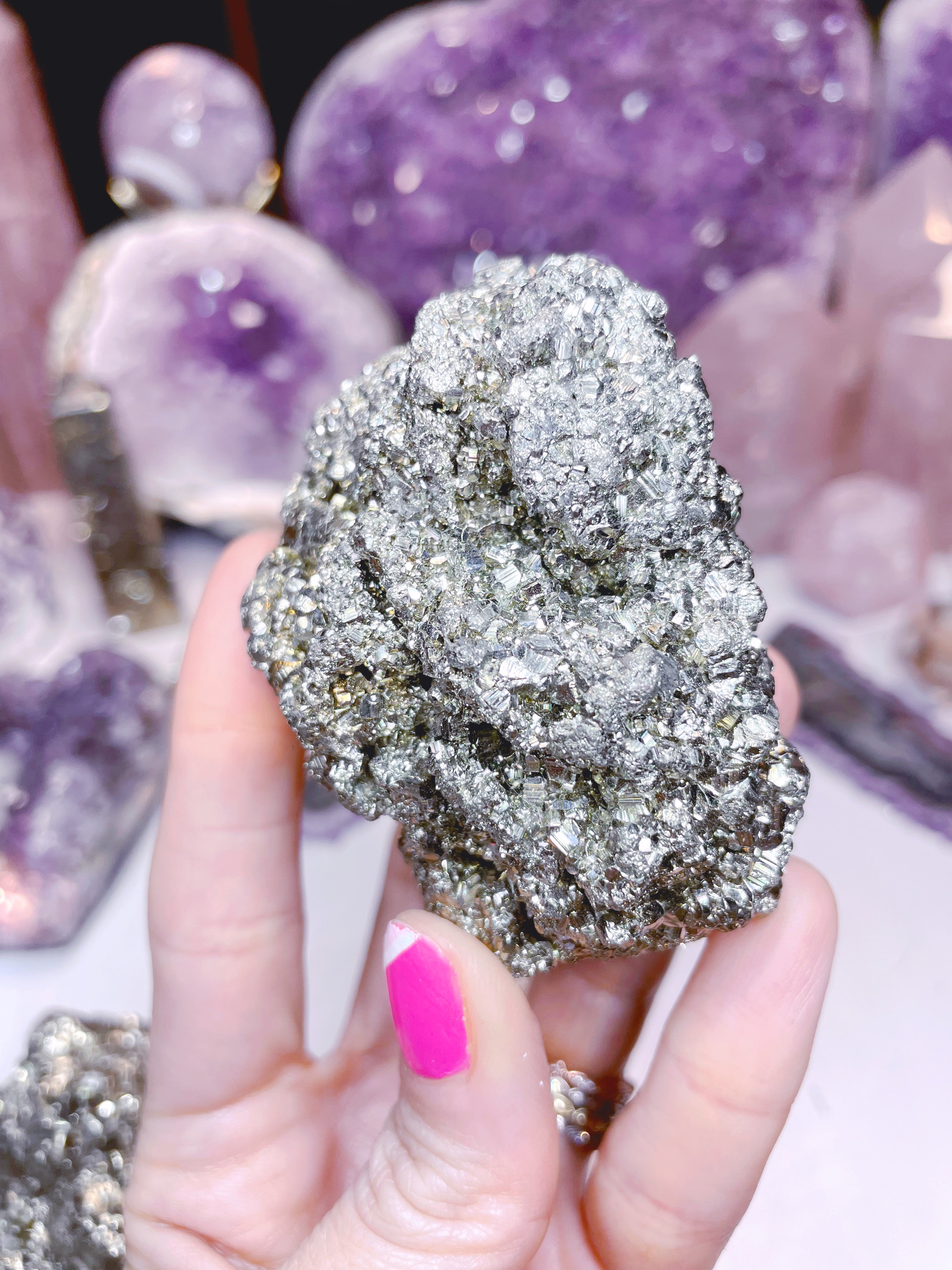 Pyrite Cluster - Baltic Mermaid