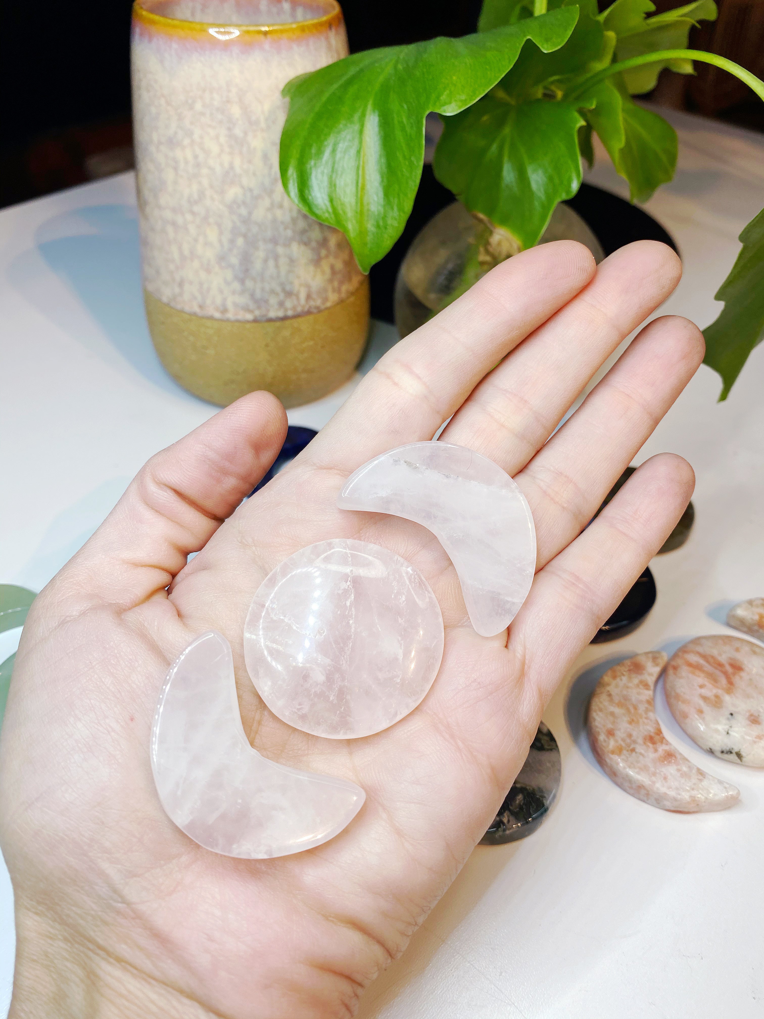 Moon Phase Crystal Set - Baltic Mermaid