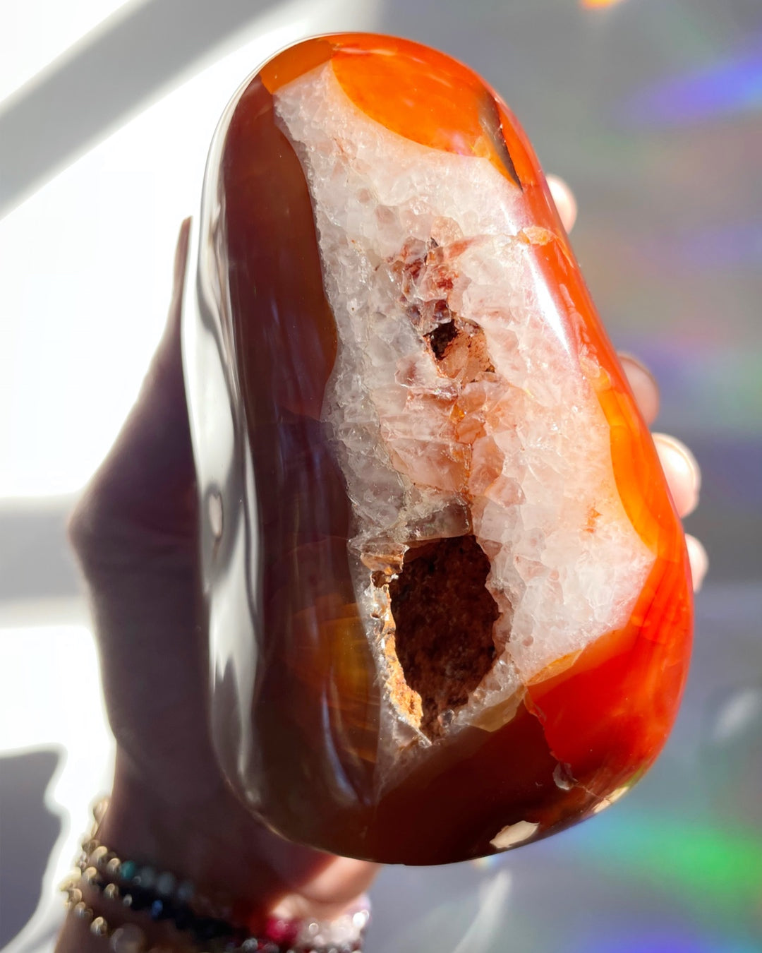 Carnelian Agate Freeform - Baltic Mermaid