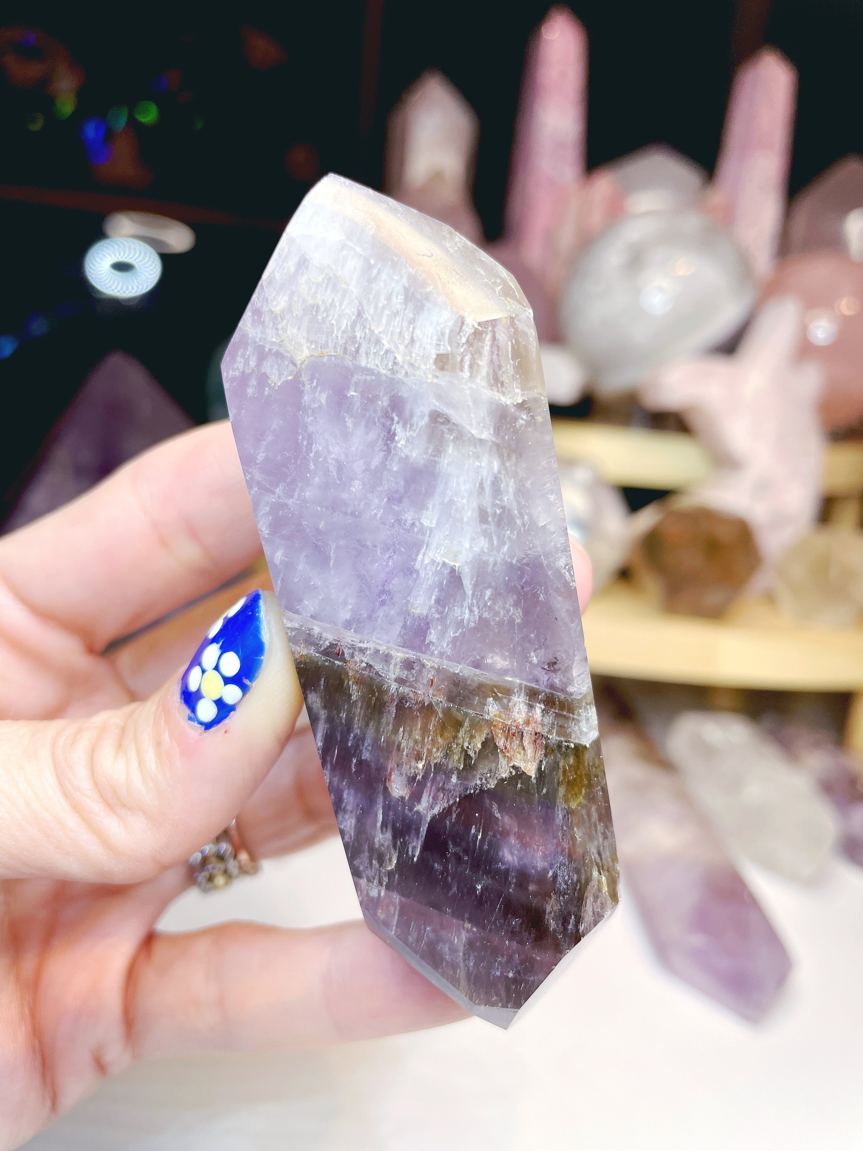 Double Terminated Super Seven Point - Baltic Mermaid