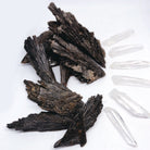 Black Kyanite Fans - Baltic Mermaid