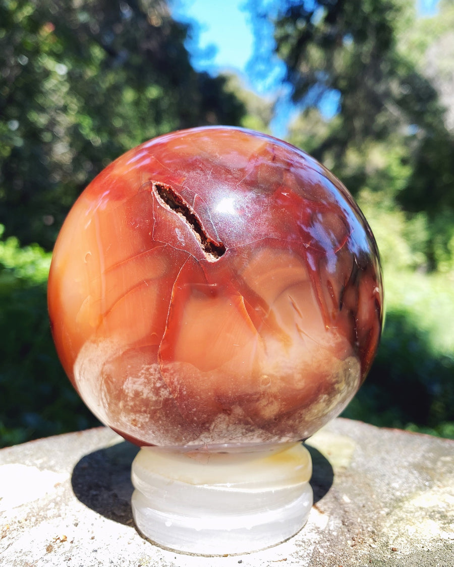 Onyx Sphere Stands