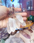 Clear Quartz Keychain