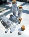 Blue Lace Agate Chip Bottles