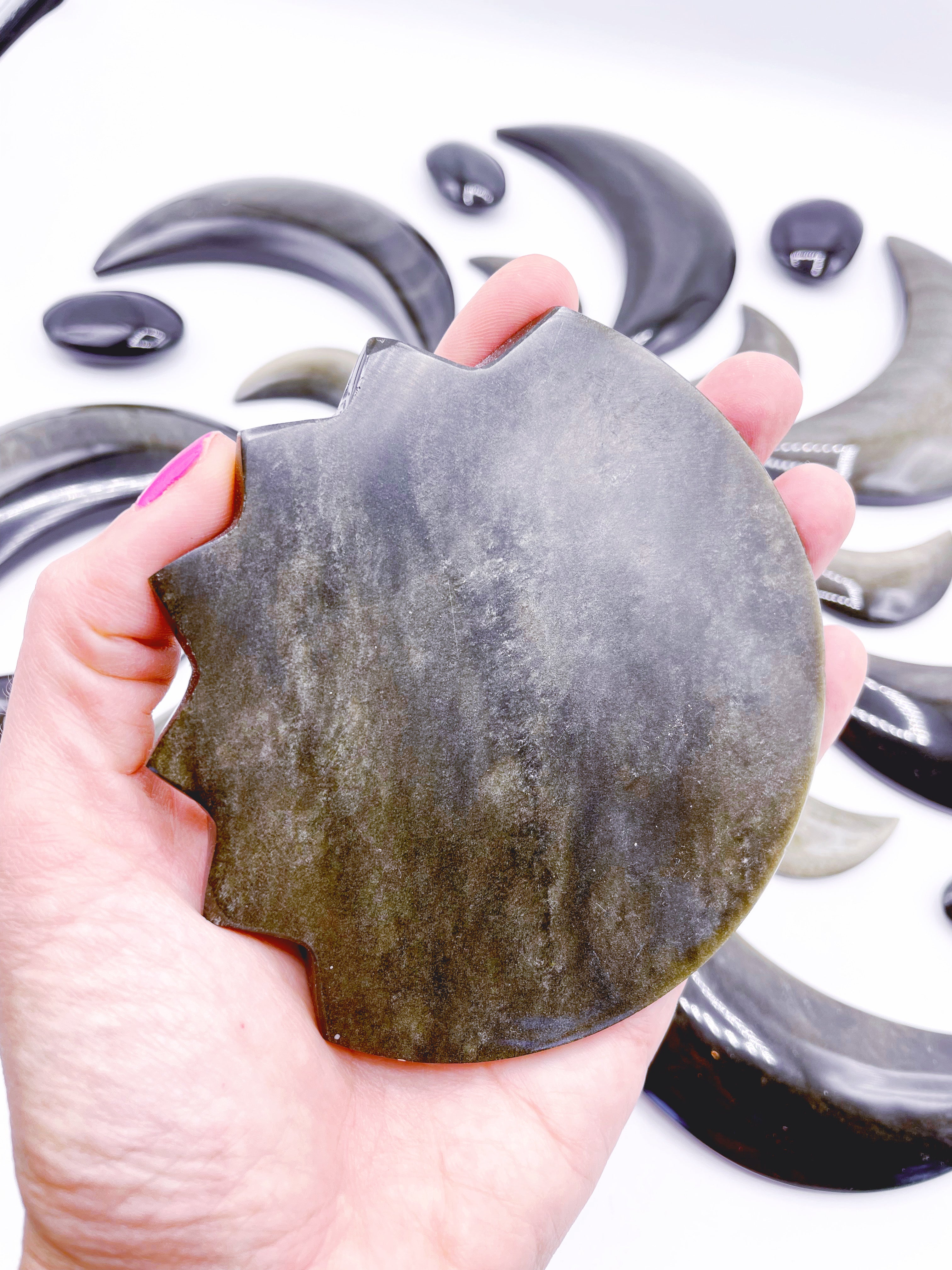 Gold Sheen Obsidian Eclipse - Baltic Mermaid