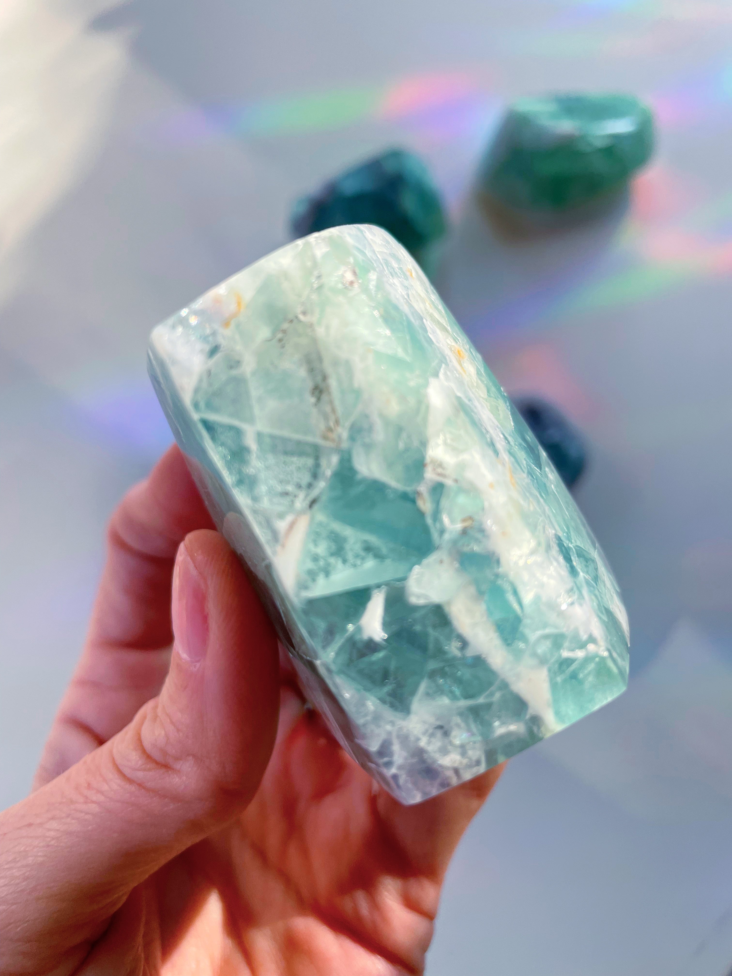 Fluorite Freeform - Baltic Mermaid