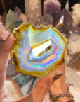 Iris Agate Slice - AAA