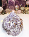 Lepidolite Semi Polished Point